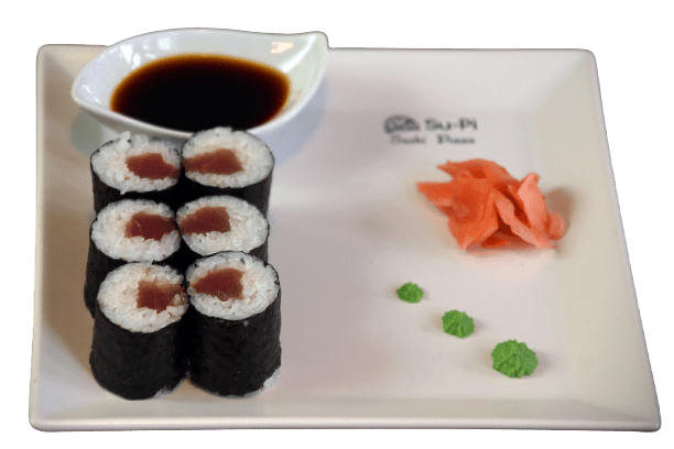 Vöröstonhal-maki-sushi