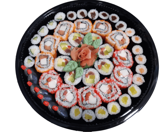 Közepes vegyes sushi tál