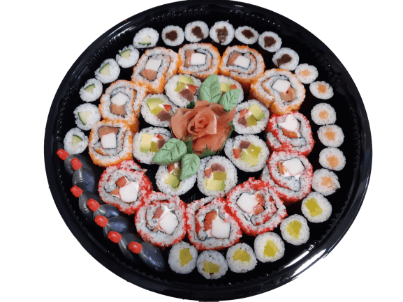 Közepes vegyes sushi tál
