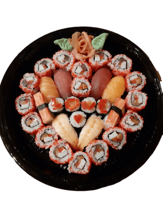 Szeretlek nagy sushi tál